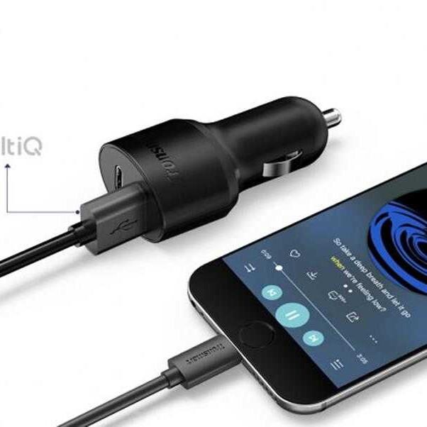 Tronsmart C2P 42W USB Type-C PD Araç Şarj Cihazı - 4