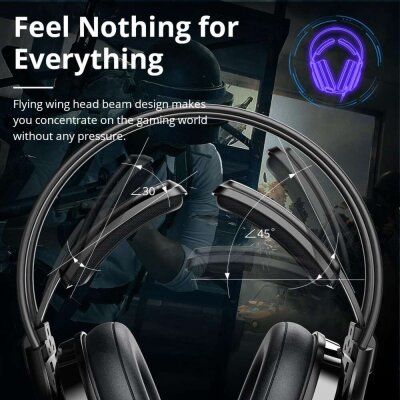 Tronsmart Glary Alpha RGB Gaming Oyuncu Kulaklığı - 6