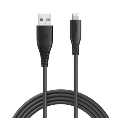 Tronsmart iPhone İçin MFI Lightning 1.2M Şarj Kablosu Siyah - 1