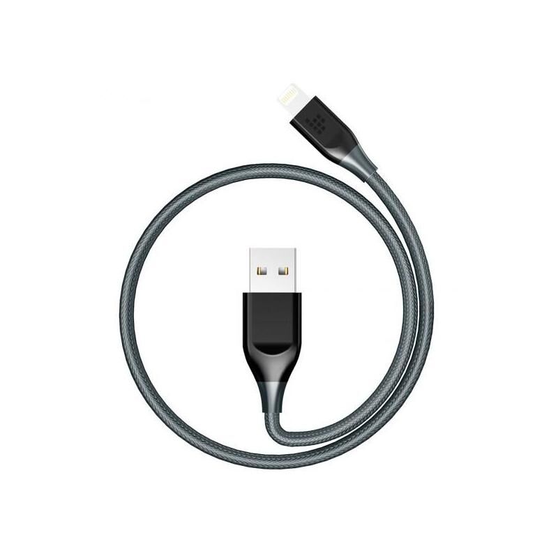 Tronsmart LTA14 iPhone İçin MFI Lightning Örgülü Kevlar Şarj Kablosu - 1