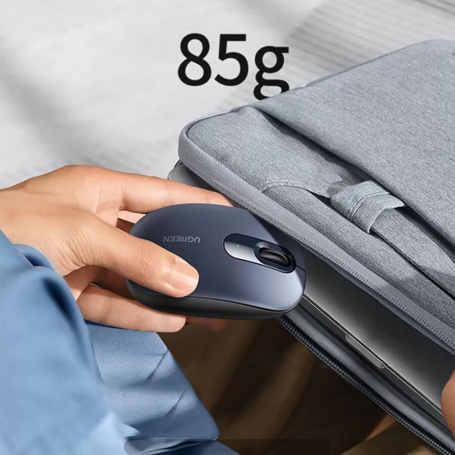 Ugreen 2400DPI 2.4Ghz Wireless Kablosuz Sessiz Mouse Gece Mavisi - 4