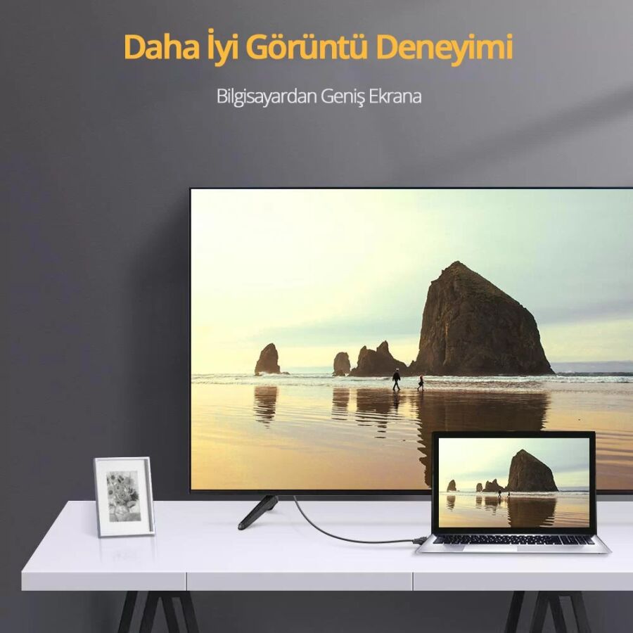 Ugreen 24+1 DVI to DVI Görüntü Aktarma Kablosu 8 Metre - 5