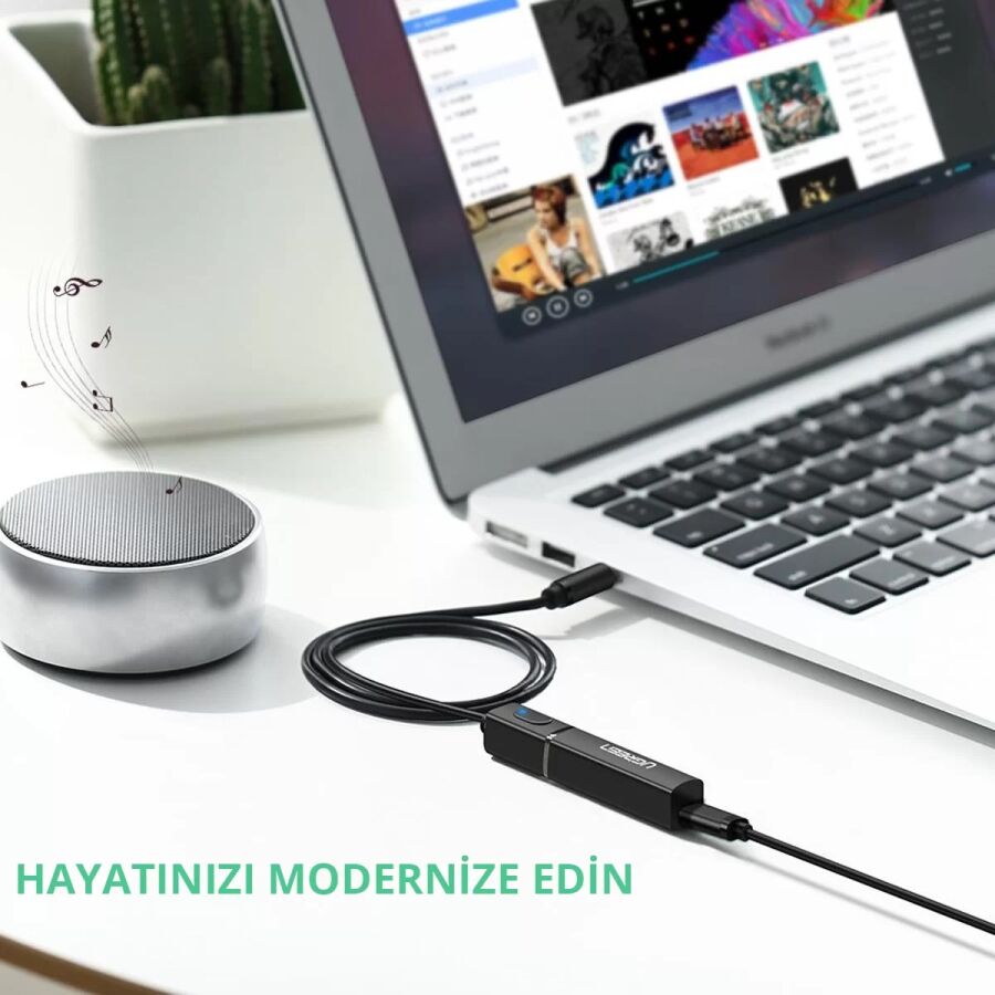 UGREEN 3.5mm Bluetooth Transmitter Verici - 3