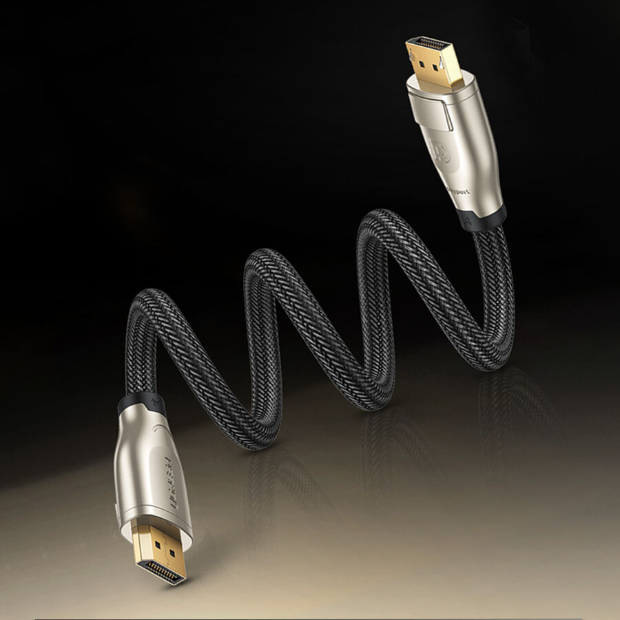 Ugreen 8K 60Hz 4K 144Hz v1.4 DisplayPort Görüntü ve Ses Aktarım Kablosu 3 Metre - 4