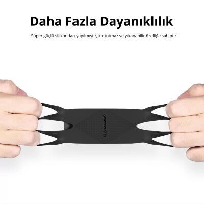 Ugreen Gidon Bağlantılı Bisiklet Motosiklet Esnek Silikon Telefon Tutucu - 8