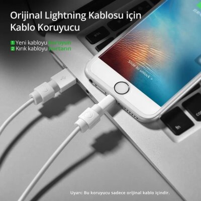 Ugreen iPhone Kablo Koruyucu - 6