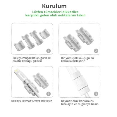 Ugreen iPhone Kablo Koruyucu - 5