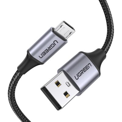 Ugreen Premium Micro USB Şarj ve Data Kablosu Siyah 1.5 Metre - 2