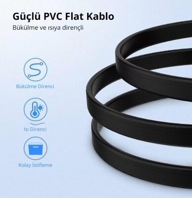 Ugreen SATA 3 Disk Kablosu 90 Derece Kilit Mekanizmalı - 6