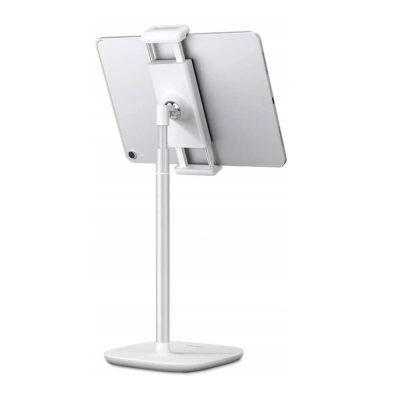 Ugreen Yükseklik ve Açı Ayarlı Masaüstü Telefon ve Tablet Tutucu Stand Beyaz - 4