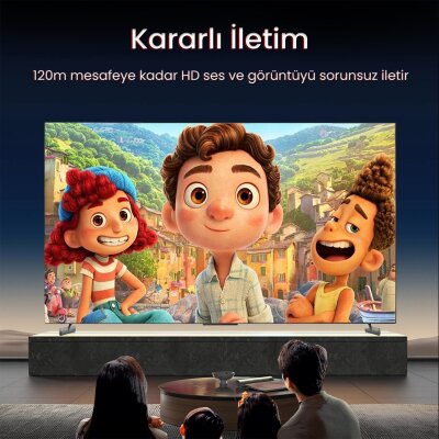 VegGieg 1080P Full HD 60Hz HDMI Extender 120 Metre CAT5E/6 Klavye Mouse HDMI Menzil Genişletici Uzatıcı - 3