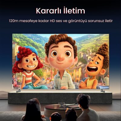 VegGieg 1080P Full HD 60Hz HDMI Extender 120 Metre CAT5E/6 Klavye Mouse HDMI Menzil Genişletici Uzatıcı - 3