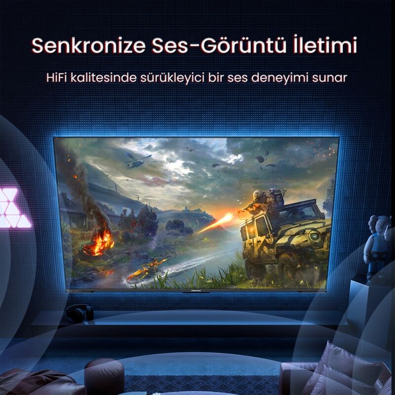 VegGieg 1080P Full HD 60Hz HDMI Extender 120 Metre CAT5E/6 Klavye Mouse HDMI Menzil Genişletici Uzatıcı - 5