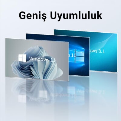 VegGieg 1400 Mbps 2.4GHz/5GHz Dual Band Gigabit Alıcı Verici USB WiFi Adaptör - 4