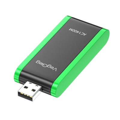 VegGieg 1400 Mbps 2.4GHz/5GHz Dual Band Gigabit Alıcı Verici USB WiFi Adaptör - 2