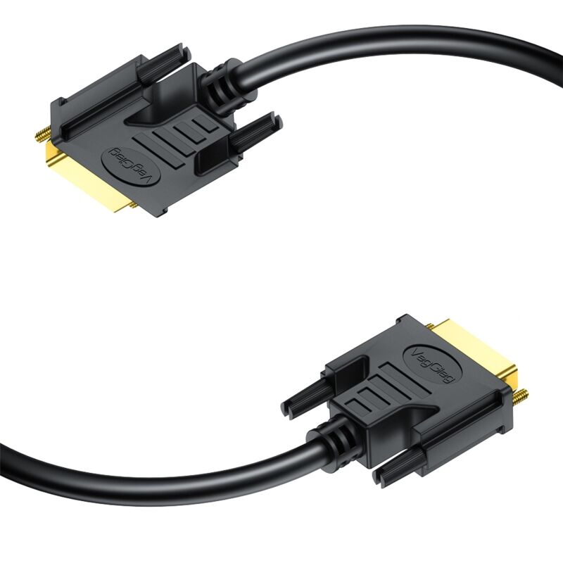 VegGieg 24+1 DVI to DVI Görüntü Aktarma Kablosu 3 Metre - 3