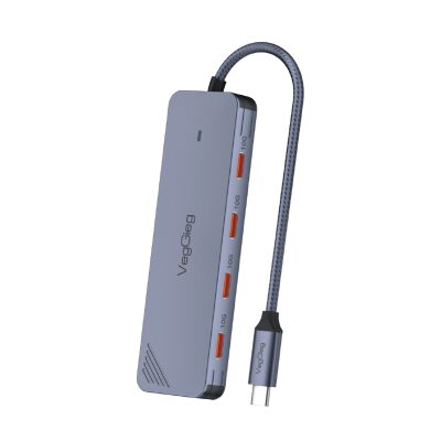 VegGieg 4 Portlu 10Gbps Type-C to 4*USB-C 3.2 Gen2 Type-C Çoklayıcı Dönüştürücü Hub