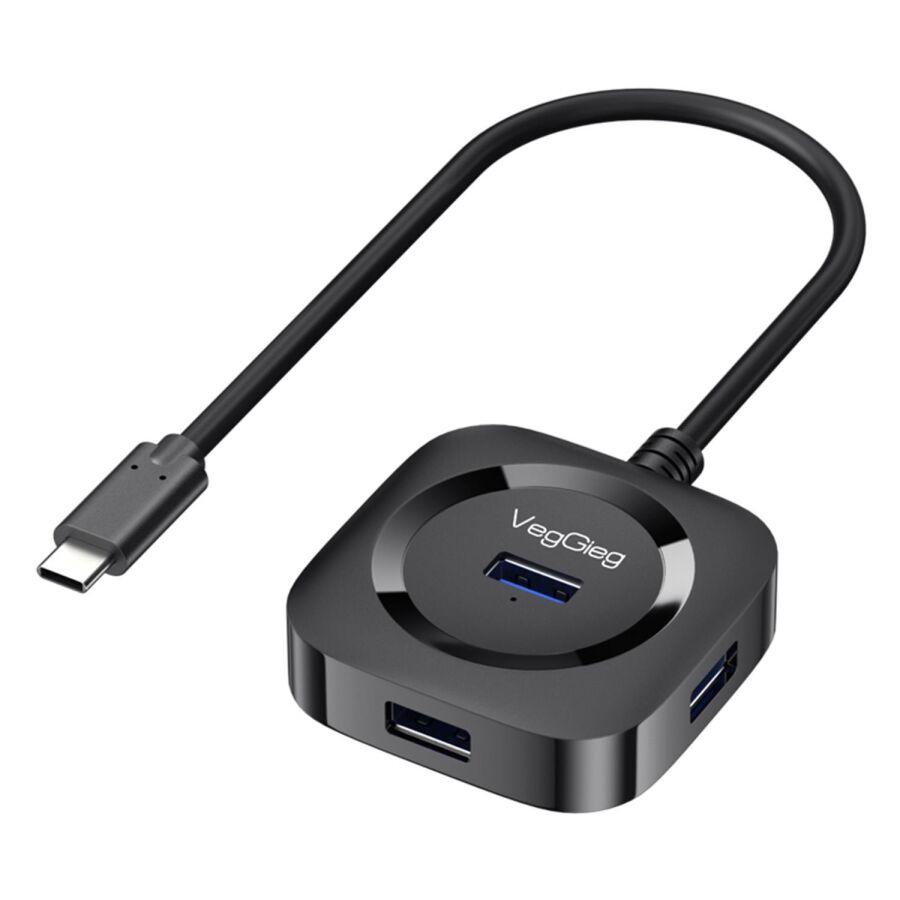 VegGieg 4 Portlu Type-C to USB 3.0 Çoklayıcı Hub - 1