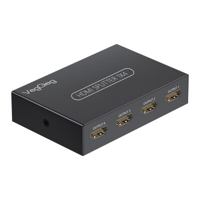 Veggieg 4K 30Hz 1 Giriş 4 Çıkış HDMI Splitter Görüntü Çoklayıcı Ayırıcı Bölücü Adaptör