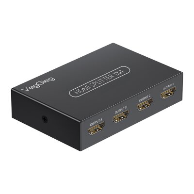 Veggieg 4K 30Hz 1 Giriş 4 Çıkış HDMI Splitter Görüntü Çoklayıcı Ayırıcı Bölücü Adaptör
