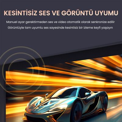 VegGieg 4K 30Hz HDMI KVM Extender 120 Metre CAT5E ve Cat6 HDMI Menzil Genişletici Uzatıcı - 6