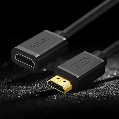 VegGieg 4K 60Hz Dişi Erkek HDMI 2.0 Uzatma Kablosu 2 Metre - 4