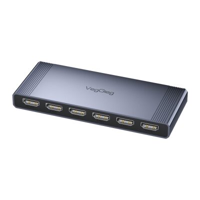 VegGieg 4K HDMI 2.0 Görüntü Seçici 5 Giriş 1 Çıkış Kumandalı Switch