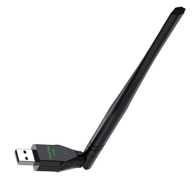 VegGieg 650 Mbps 2.4GHz/5GHz Dual Band Alıcı Verici USB WiFi Adaptör