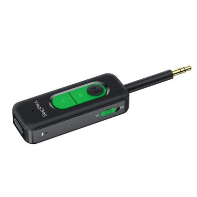 Veggieg Aux Bluetooth 5.4 Transmitter & Receiver Kablosuz Ses Alıcı Verici Adaptörü Araç Kiti AptX - 2