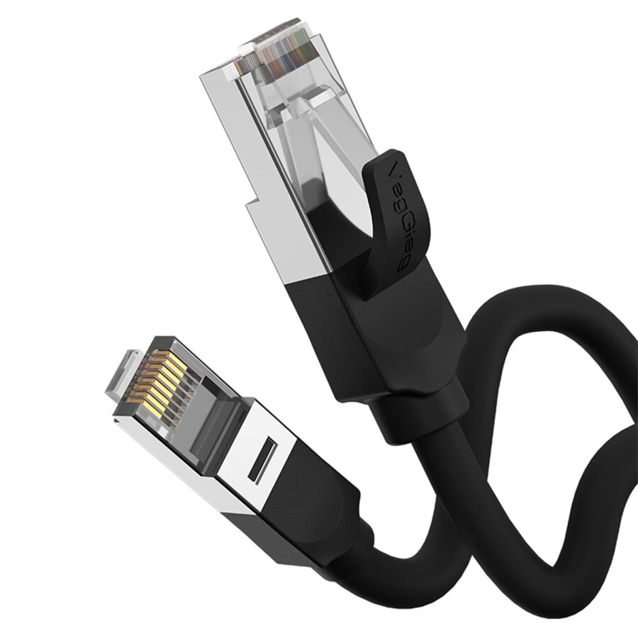 VegGieg Cat6 1000Mbps Gigabit FTP RJ45 Ethernet Ağ Kablosu 20 Metre - 2
