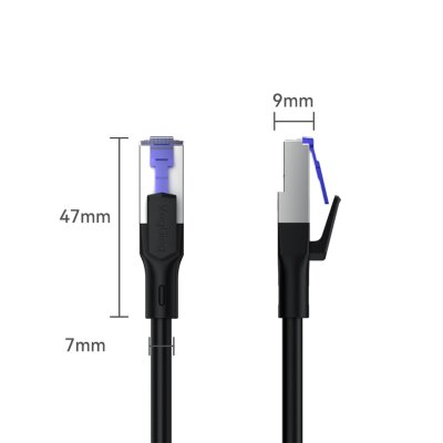 VegGieg CAT7 10Gbps Gigabit 600Mhz FTP RJ45 Ethernet Kablosu 2 Metre - 7
