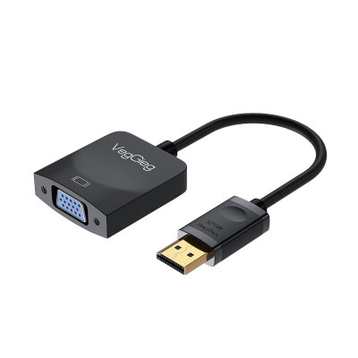 Veggieg DisplayPort (DP) to VGA Full HD 1080P 60Hz Çevirici Dönüştürücü Adaptör
