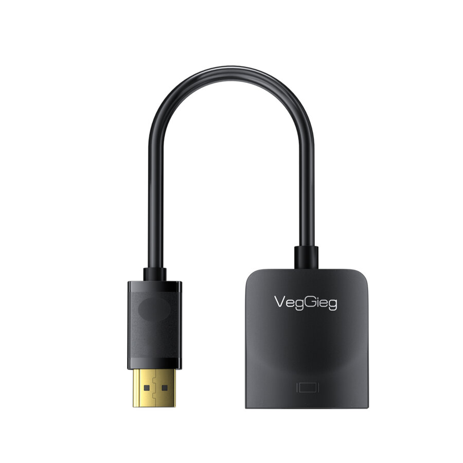 Veggieg DisplayPort (DP) to VGA Full HD 1080P 60Hz Çevirici Dönüştürücü Adaptör - 8