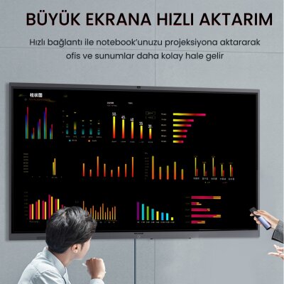 VegGieg DisplayPort (DP) to VGA Full HD 60Hz Görüntü Video Aktarım Kablosu 1.5 Metre - 6