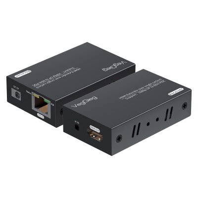 VegGieg HDMI Cat6 60 Metre TV Extender Alıcı Verici Adaptör