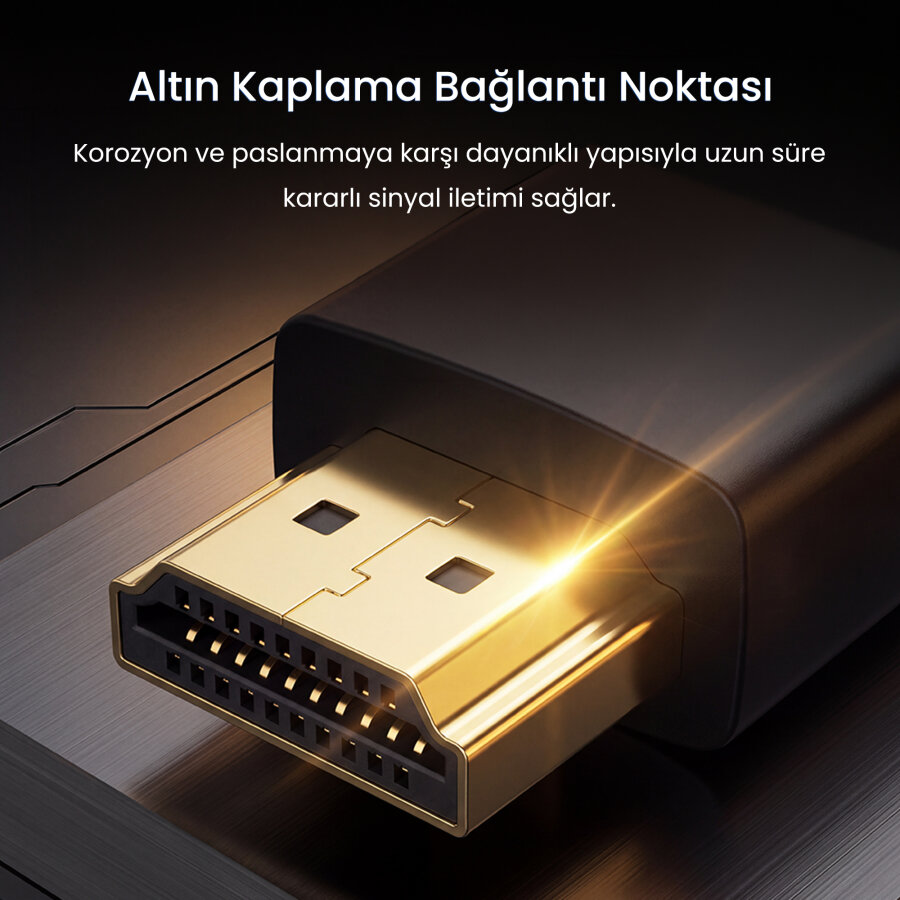 Veggieg HDMI to VGA Çevirici Adaptör 3.5mm Ses Çıkışlı Full HD 1080P 60Hz - 6