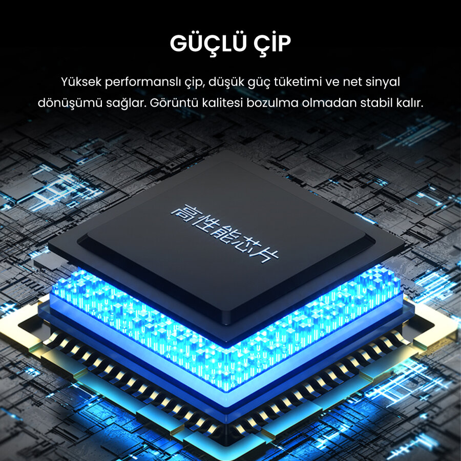 Veggieg HDMI to VGA Full HD 1080P 60Hz Çevirici Dönüştürücü Adaptör - 4