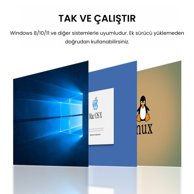 Veggieg HDMI to VGA Full HD 1080P 60Hz Çevirici Dönüştürücü Adaptör - 7