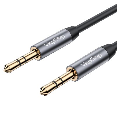 VegGieg Hi-Fi TRS 3.5mm Aux Ses Kablosu 10 Metre 