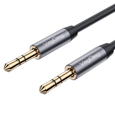 VegGieg Hi-Fi TRS 3.5mm Aux Ses Kablosu 3 Metre 