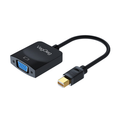 Veggieg Mini DisplayPort (DP) to VGA Full HD 1080P 60Hz Çevirici Dönüştürücü Adaptör