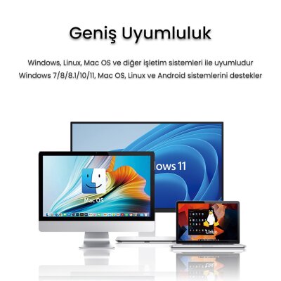 VegGieg MK500A Ergonomik Kablolu Türkçe Q Klavye Mouse Seti Siyah - 7