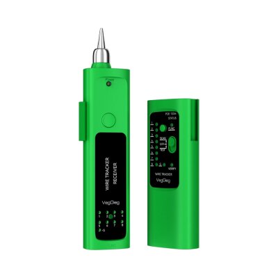 VegGieg PoE Destekli Kablo Bulucu RJ45 RJ11 Ethernet Ağ Test Cihazı Çantalı