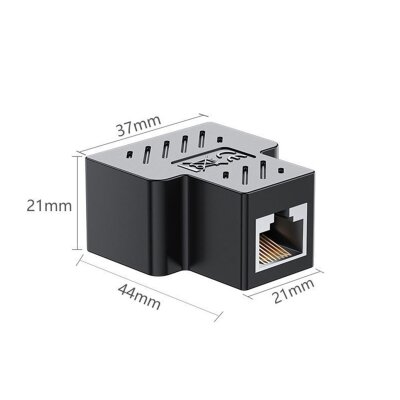 VegGieg RJ45 1 to 2 Ethernet Splitter Çoğaltıcı Adaptör - 6