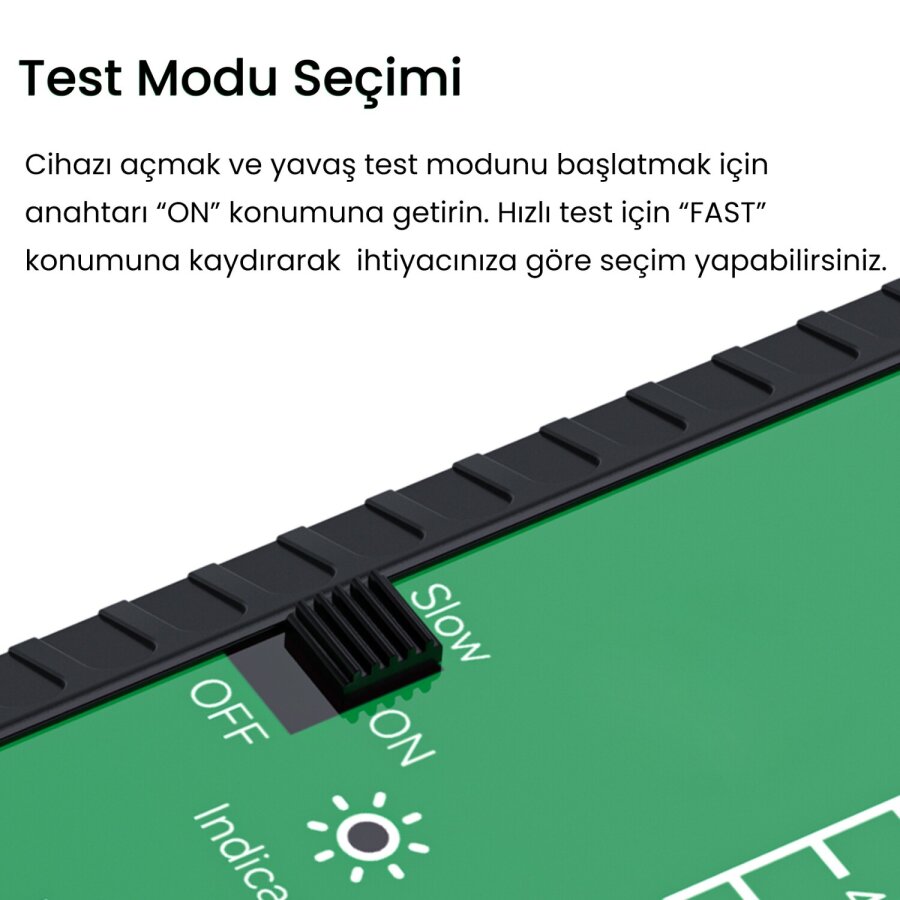 VegGieg RJ45 RJ11 Uyumlu CAT6 CAT7 CAT8 POE Destekli Network Ethernet Kablo Test Cihazı - 3