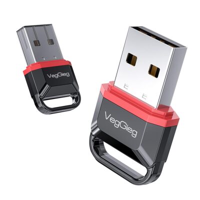 VegGieg UB502 Bluetooth 5.0 Adaptör Mini USB Dongle