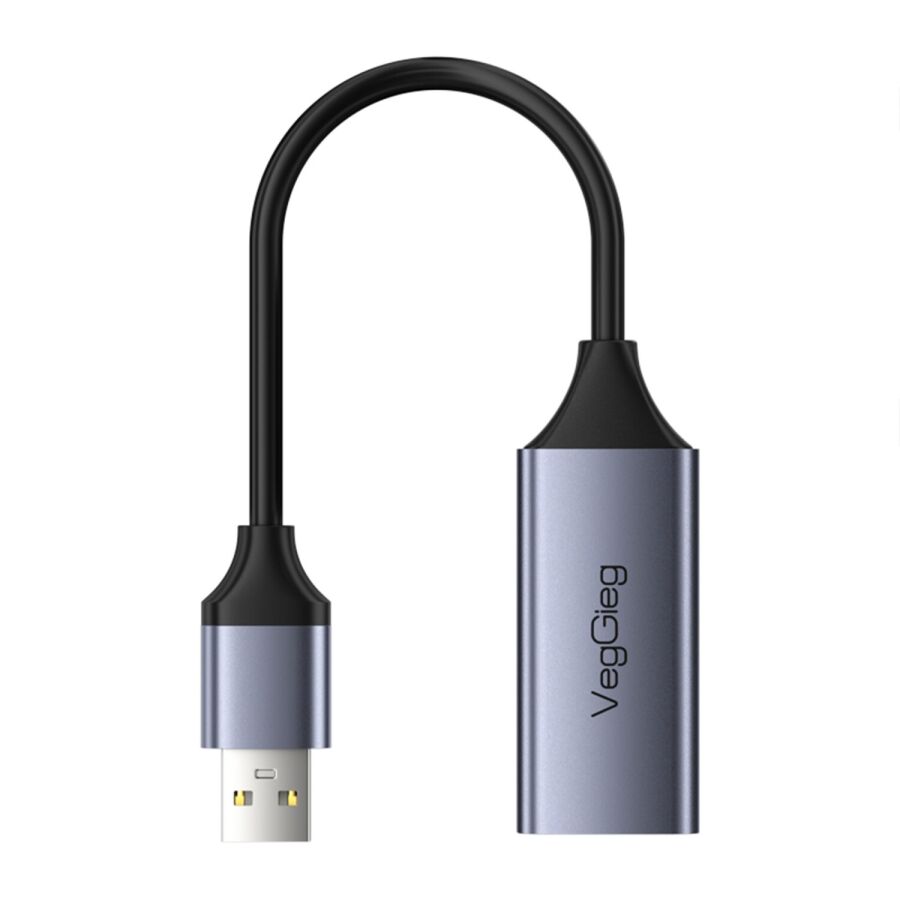 Veggieg USB 2.0 to 100Mbps RJ45 Lan Ethernet İnternet Bağlantı Çevirici Dönüştürücü Adaptör - 6