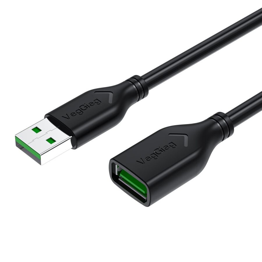 VegGieg USB 2.0 Uzatma Kablosu 10 Metre - 1