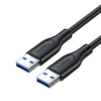 VegGieg USB-A Male to Male Uzatma USB 3.0 Kablo 3 Metre