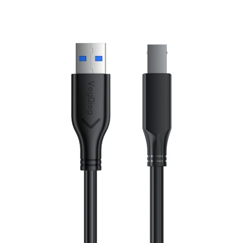 VegGieg USB A Printer Tarayıcı Yazıcı Data Kablosu 3 Metre - 8